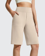 EverGoing Bermuda Pockets Knee Length Shorts 10"