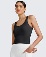 G4Free - BareFeel Built in Bra Workout Tank Tops -GF25L333AA-S-GF25L333AB-M-GF25L333AC-L-GF25L333AD-XL-GF25L333AF-XS