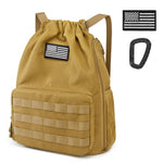 G4Free - G4Free Drawstring Backpack Sports Gym Bag with Shoes Compartment -TN23B194C-TN23B194B