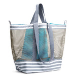 G4Free - G4Free Mesh Beach Tote Bags Extra Large Packable -TN25B599B-TN25B599D-TN25B599A-TN25B599C