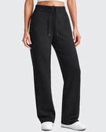 G4Free - Smoofit Wide Leg Elastic Drawstring Sweatpants -GF25J440AF-XS-GF25J441AF-XS-GF25J442AF-XS-GF25J440AA-S-GF25J441AA-S