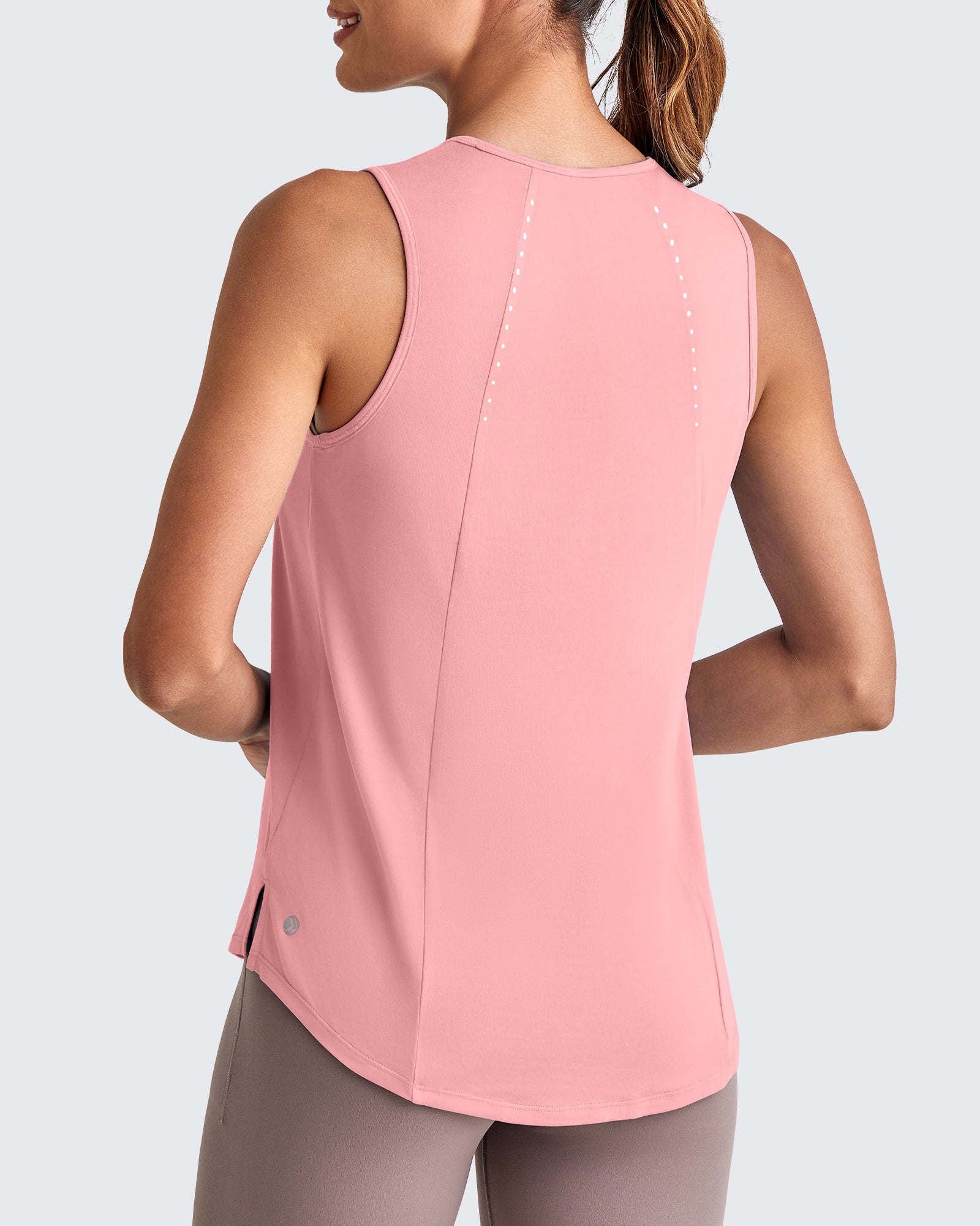 G4Free Activewear Lightweight Athletic Sleeveless Long Tank Tops 