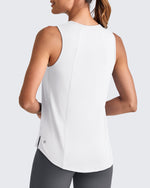 G4Free Activewear Lightweight Athletic Sleeveless Long Tank Tops 