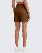 G4FREE High-Waist Burmuda Athletic Shorts 5 