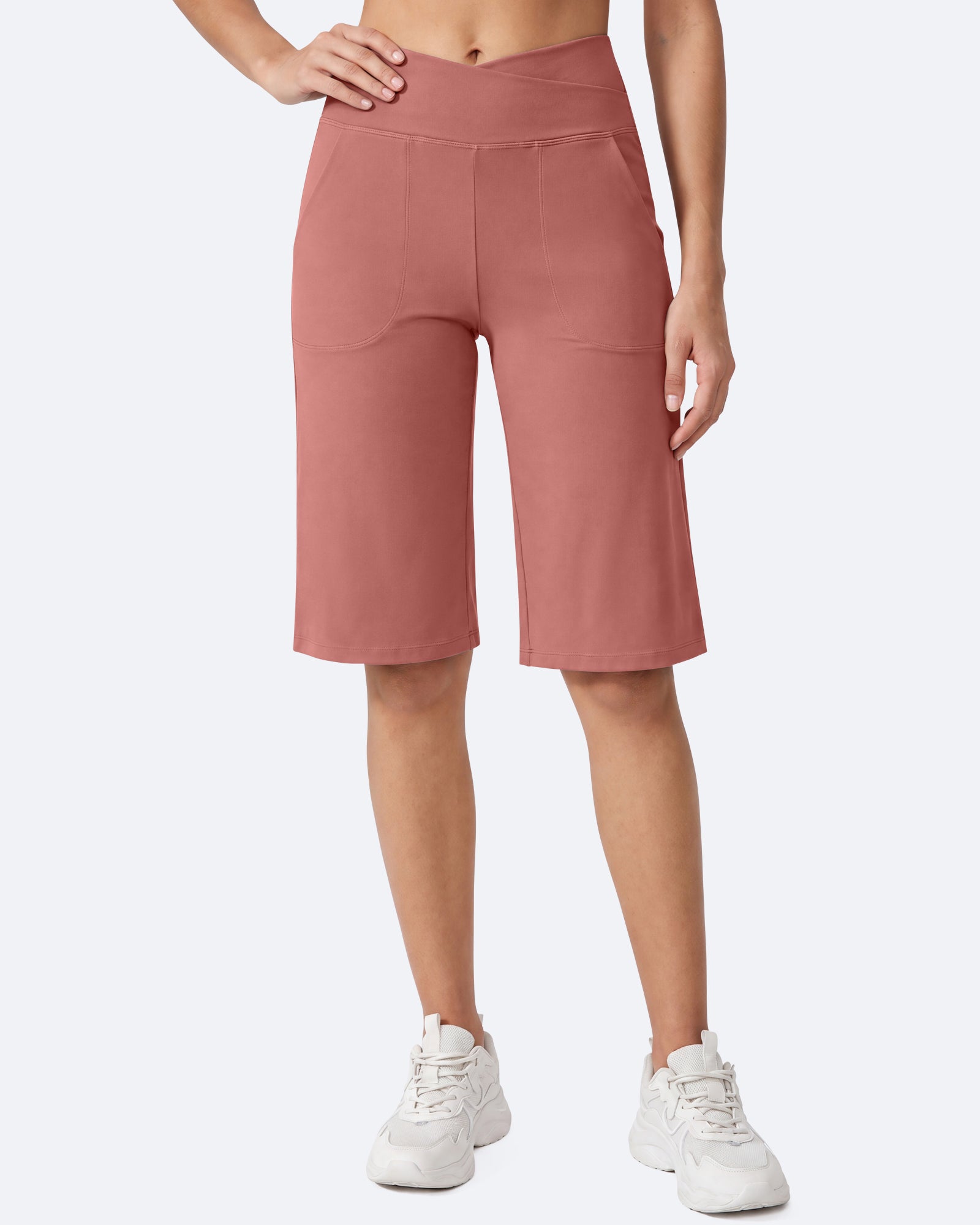 EverGoing 14" Knee Length Capri Pants Summer