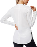 G4Free Activewear Quick Dry Scoop Neck UV Long Sleeve Workout Tops