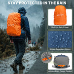 G4Free 40L Lightweight Travel Backpack with Rain Cover