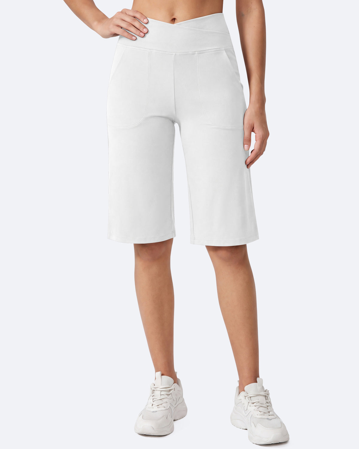 EverGoing 14" Knee Length Capri Pants Summer