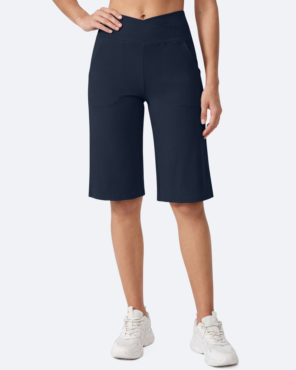 EverGoing 14" Knee Length Capri Pants Summer