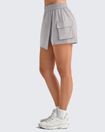 G4Free - 2 in 1 Elastic Waist Tennis Skorts -GF25E443AA-S-GF25E443AB-M-GF25E443AC-L-GF25E443AD-XL-GF25E443AE-XXL