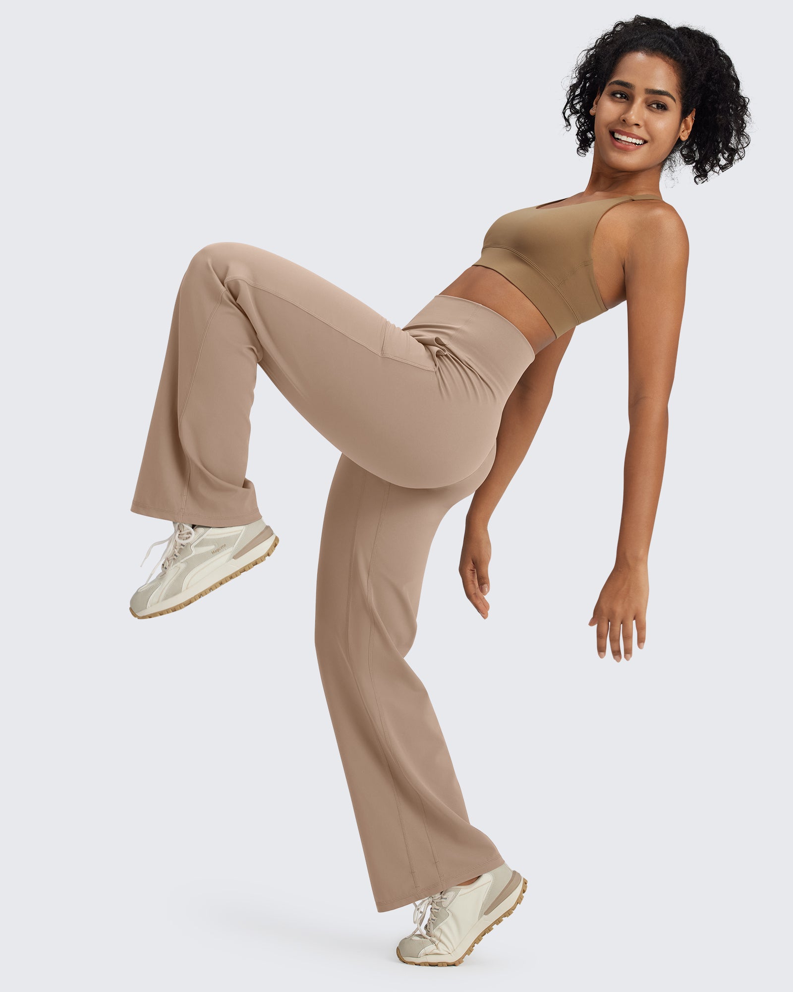 G4Free Activewear - BareFeel Seamless High-Waist Dressy Pants 29 -GF24J241CA-S-GF24J241CB-M-GF24J241CC-L-GF24J241CD-XL-GF24J241CE-XXL