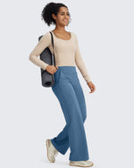 G4Free Activewear - BareFeel Seamless High-Waist Dressy Pants 29 -GF24J241CA-S-GF24J241CB-M-GF24J241CC-L-GF24J241CD-XL-GF24J241CE-XXL