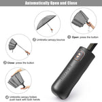 G4Free Activewear - G4Free 62 Inch Large 10 Ribs Compact Reverse Windproof Umbrella -TN22A110A-TN22A110B-TN22A110C-TN22A110D
