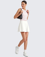 G4Free - Athletic Down The Line Tennis Skirt -GF25H350AA-S-GF25H350AB-M-GF25H350AC-L-GF25H350AD-XL-GF25H350AE-XXL