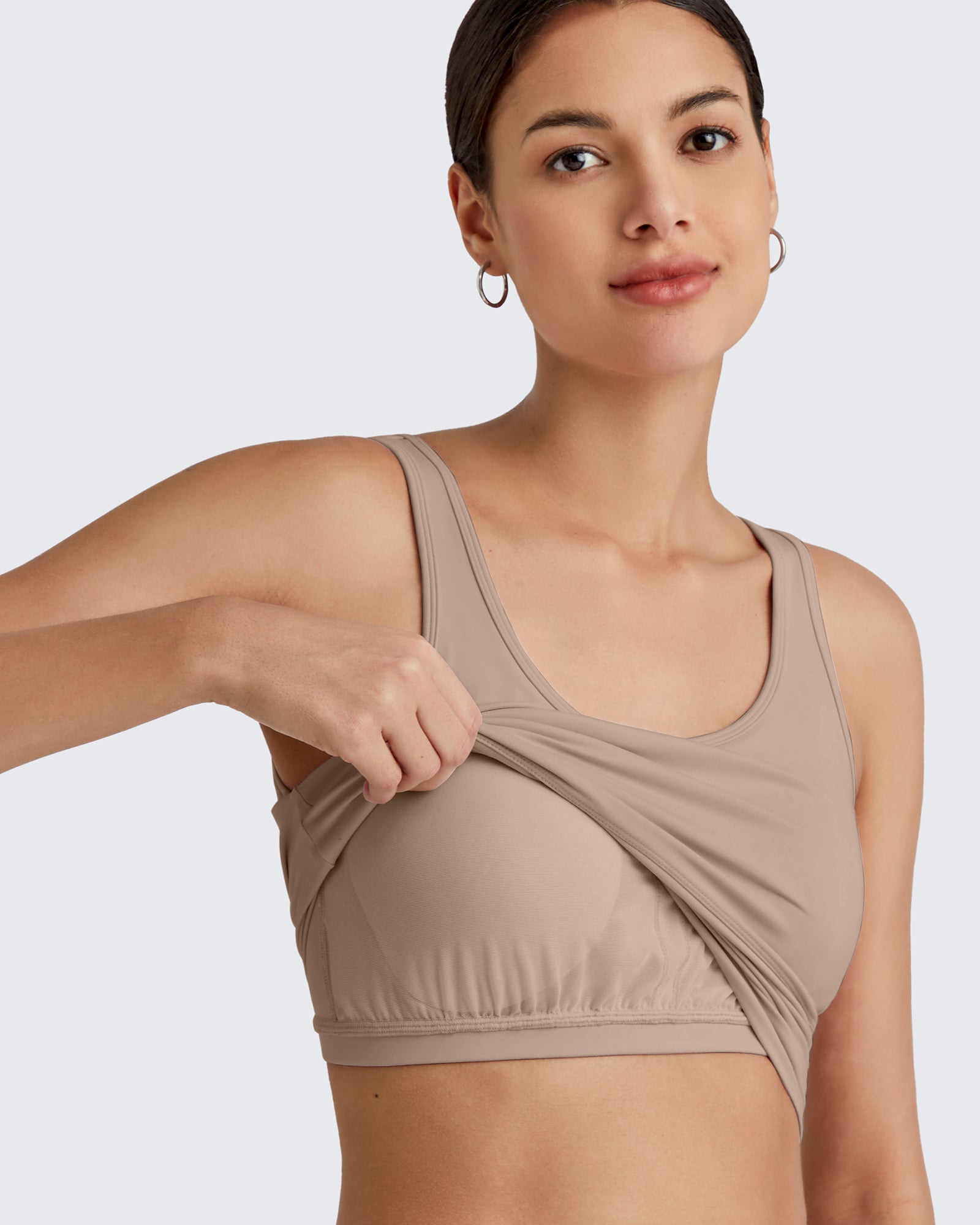 G4Free - BareFeel Built in Bra Workout Tank Tops -GF25L333AA-S-GF25L333AB-M-GF25L333AC-L-GF25L333AD-XL-GF25L333AF-XS