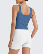 G4Free - BareFeel Built in Bra Workout Tank Tops -GF25L333AA-S-GF25L333AB-M-GF25L333AC-L-GF25L333AD-XL-GF25L333AF-XS