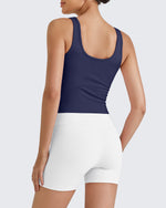 G4Free - BareFeel Built in Bra Workout Tank Tops -GF25L333AA-S-GF25L333AB-M-GF25L333AC-L-GF25L333AD-XL-GF25L333AF-XS