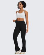 G4Free - BareFeel Casual High-Waisted Mini Flare Pants -GF24A244AA-S-GF24A245AA-S-GF24A246AA-S-GF24A244AB-M-GF24A245AB-M