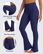 G4Free - BareFeel Casual High-Waisted Mini Flare Pants -GF24A244AA-S-GF24A245AA-S-GF24A246AA-S-GF24A244AB-M-GF24A245AB-M
