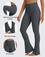 G4Free - BareFeel Casual High-Waisted Mini Flare Pants -GF24A244AA-S-GF24A245AA-S-GF24A246AA-S-GF24A244AB-M-GF24A245AB-M