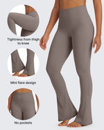 G4Free - BareFeel Casual High-Waisted Mini Flare Pants -GF24A244AA-S-GF24A245AA-S-GF24A246AA-S-GF24A244AB-M-GF24A245AB-M