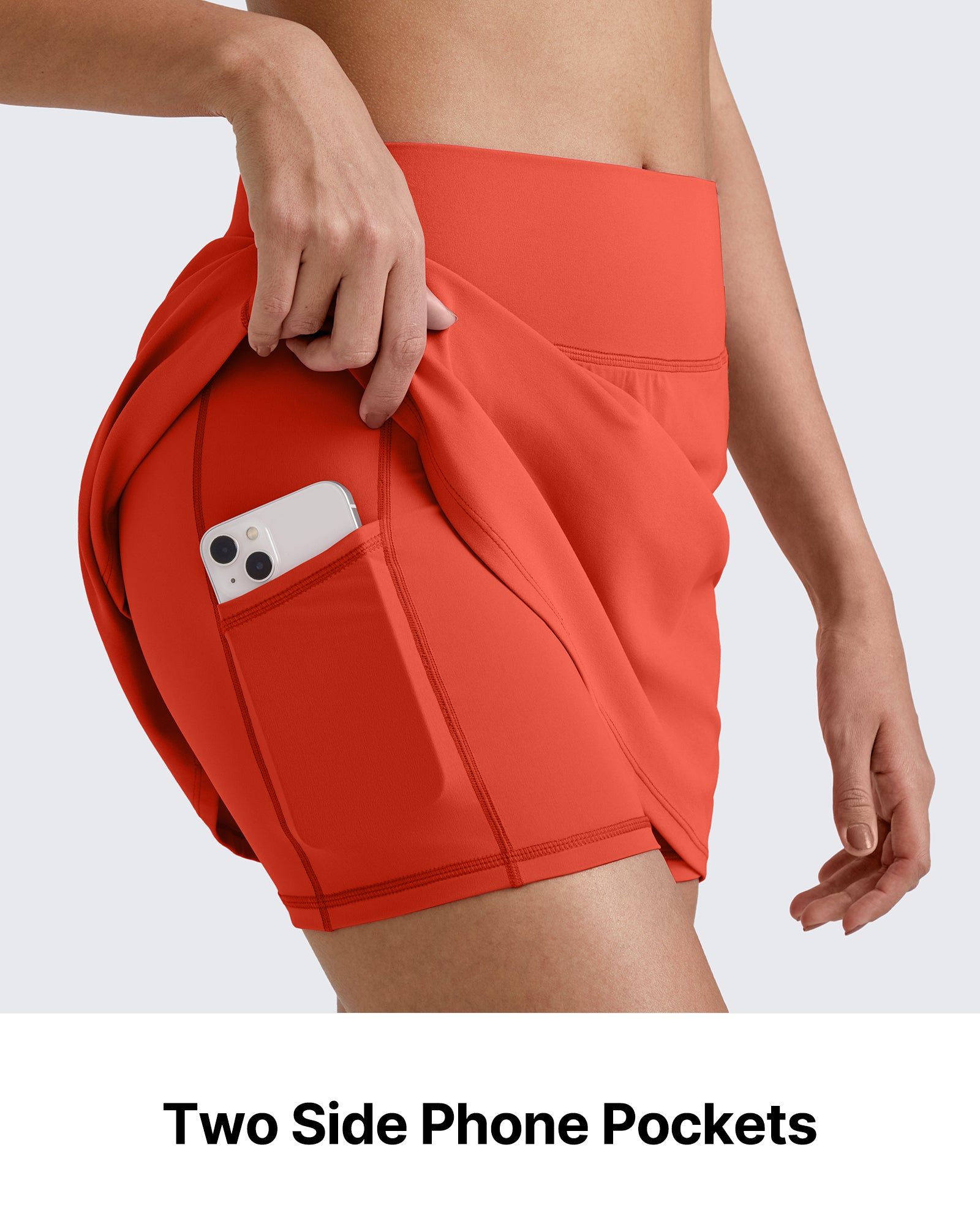 G4Free - BareFeel Casual Inner Shorts Tennis Skirts 15'' -GF25H393AA-S-GF25H393AB-M-GF25H393AC-L-GF25H393AD-XL-GF25H393AE-XXL