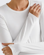 G4Free - BareFeel Crew Neck Ruches Maternity Long Sleeve -GF25BY380CA-S-GF25BY380CB-M-GF25BY380CC-L-GF25BY380CD-XL-GF25BY380CE-XXL