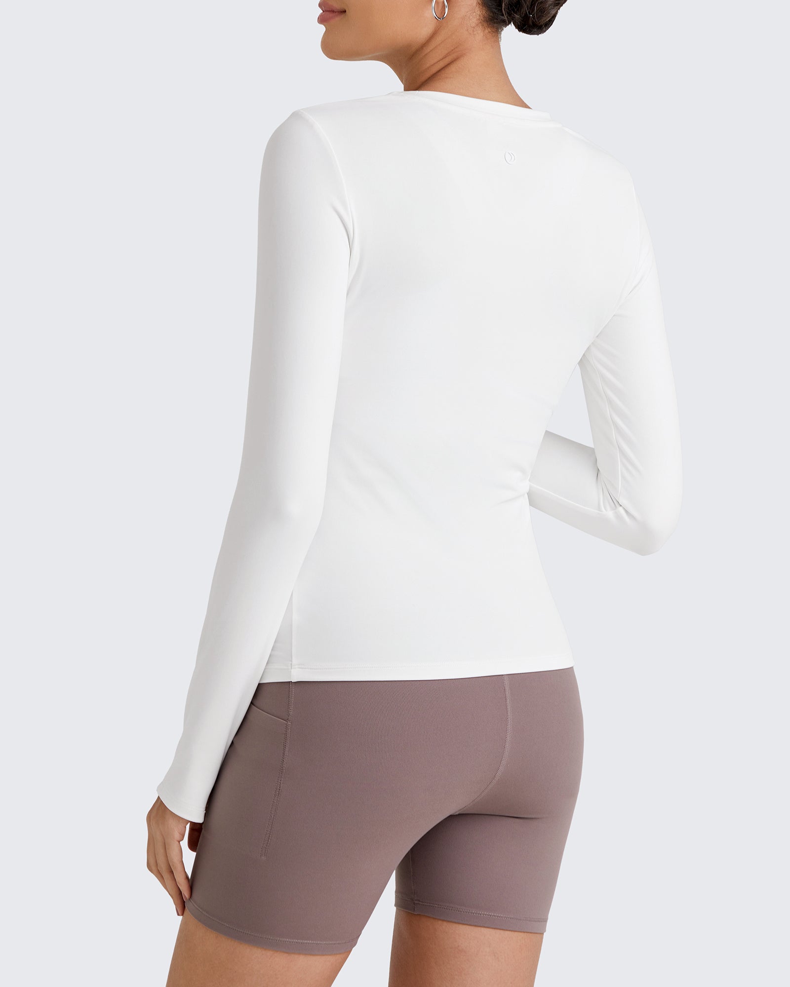G4Free - BareFeel Crew Neck Ruches Maternity Long Sleeve -GF25BY380CA-S-GF25BY380CB-M-GF25BY380CC-L-GF25BY380CD-XL-GF25BY380CE-XXL