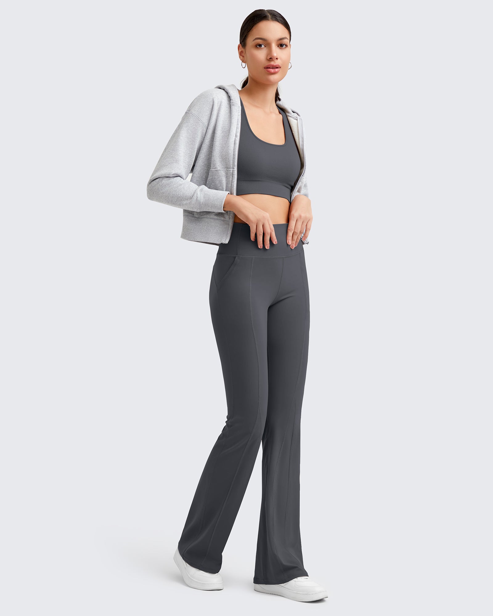 G4Free - BareFeel High-Rise Flare Yoga Casual Pants -GF24A329AA-S-GF24A330AA-S-GF24A331AA-S-GF24A329AB-M-GF24A330AB-M