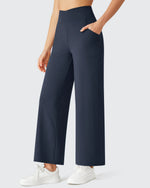 G4Free - BareFeel High Stretch Ankle Wide Leg Yoga Pants -GF26J781A001A-S