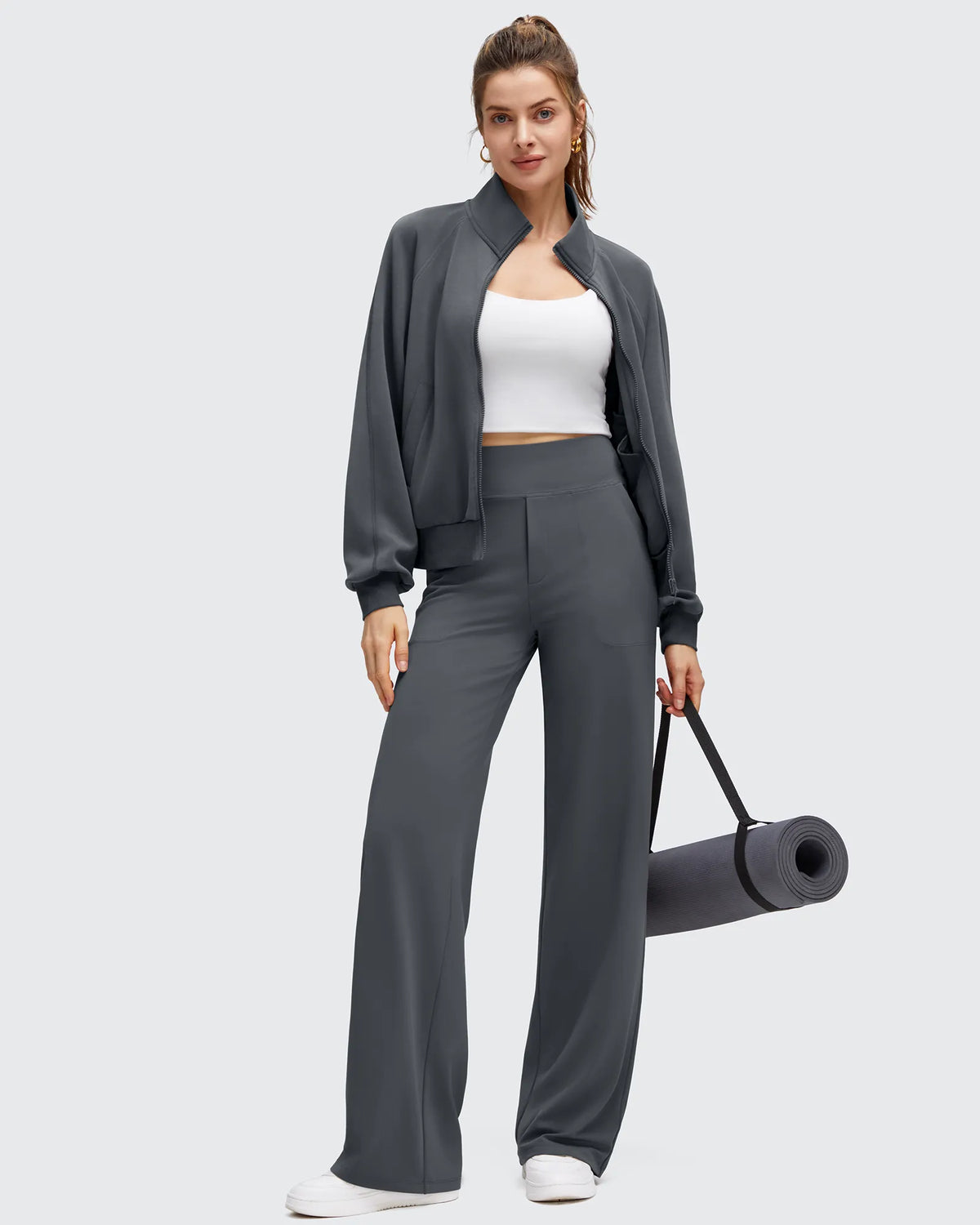 G4Free - BareFeel High Stretch Wide Leg Yoga Pants -GF25J622EA-S-GF25J623EA-S-GF25J624EA-S-GF25J622EB-M-GF25J623EB-M