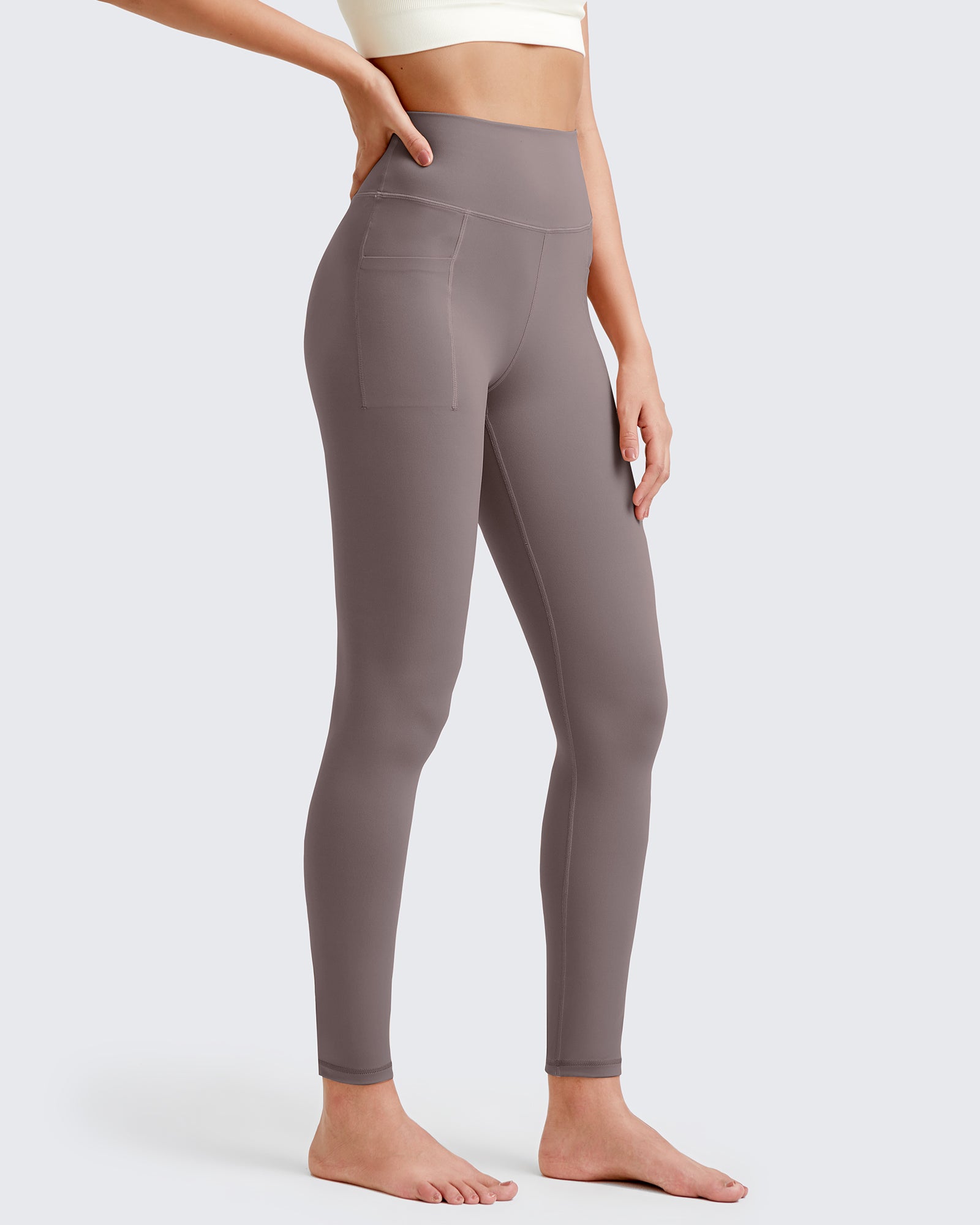 G4Free - BareFeel High-Waist Workout Yoga Leggings -GF24A334AF-XS