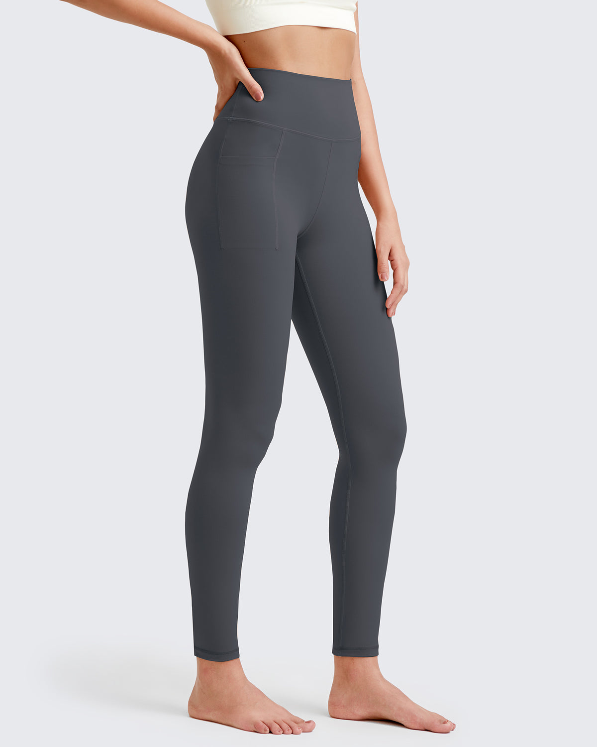 G4Free - BareFeel High-Waist Workout Yoga Leggings -GF24A334AF-XS-GF24A337AF-XS-GF24A338AF-XS-GF25A376AF-XS-GF24A334AA-S