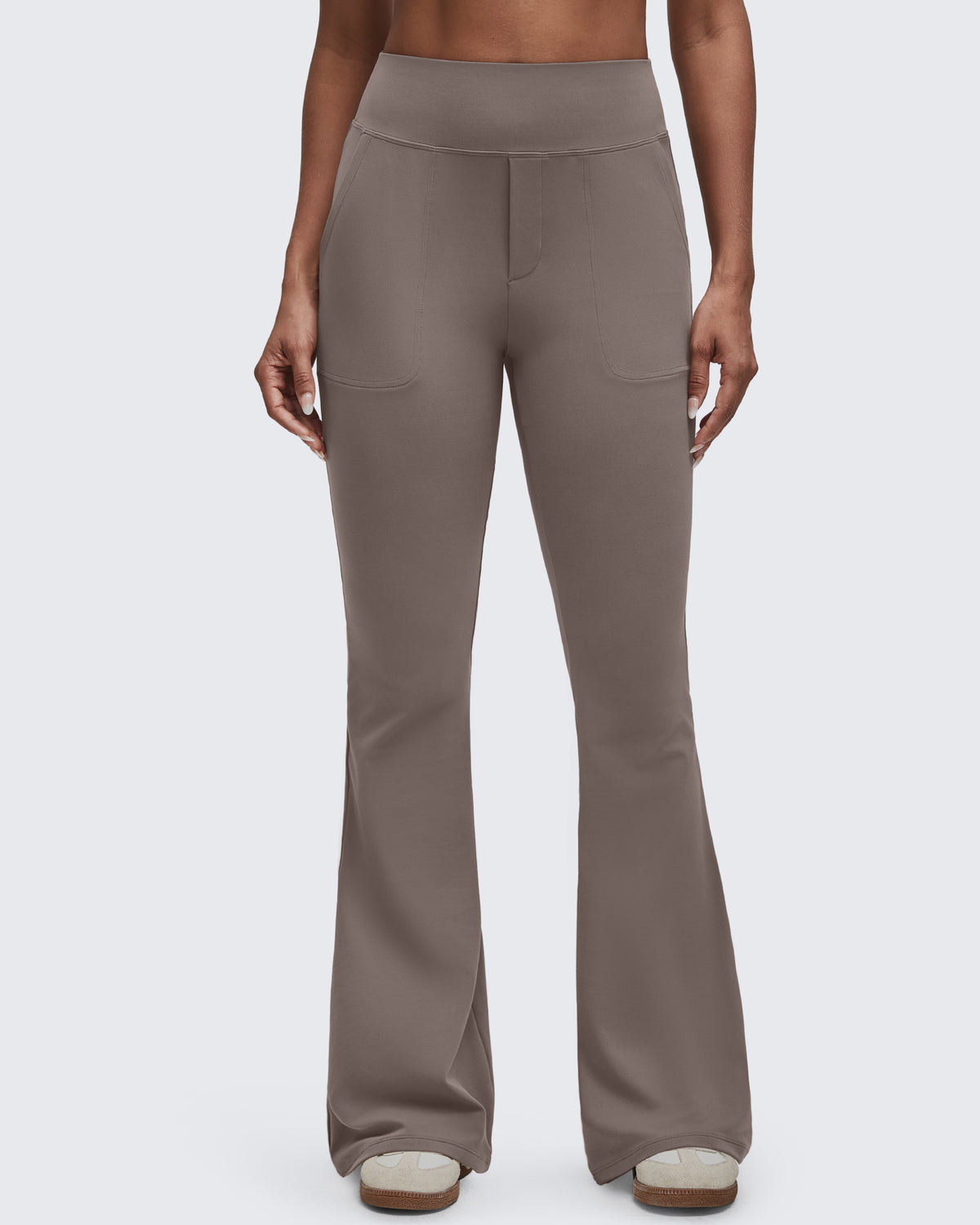 G4Free - BareFeel High Waisted Pockets Flare Dress Pants -GF25A548DF-XS-GF25A549DF-XS-GF25A550DF-XS-GF25A548DA-S-GF25A549DA-S