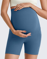 G4Free - BareFeel Maternity Athletic Legging Shorts 5'' -GF25AY336EA-S