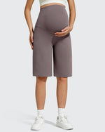 G4Free - BareFeel Maternity Bermuda Wide Leg Shorts -GF26EY793A001A-S-GF26EY793A001B-M-GF26EY793A001D-XL-GF26EY793A001C-L-GF26EY793A001E-XXL