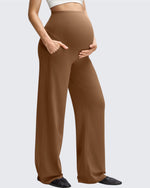 G4Free - BareFeel Maternity Casual Pockets Wide-Leg Pants -GF25JY593AF-XS-GF25JY594AF-XS-GF25JY595AF-XS-GF25JY593AA-S-GF25JY594AA-S