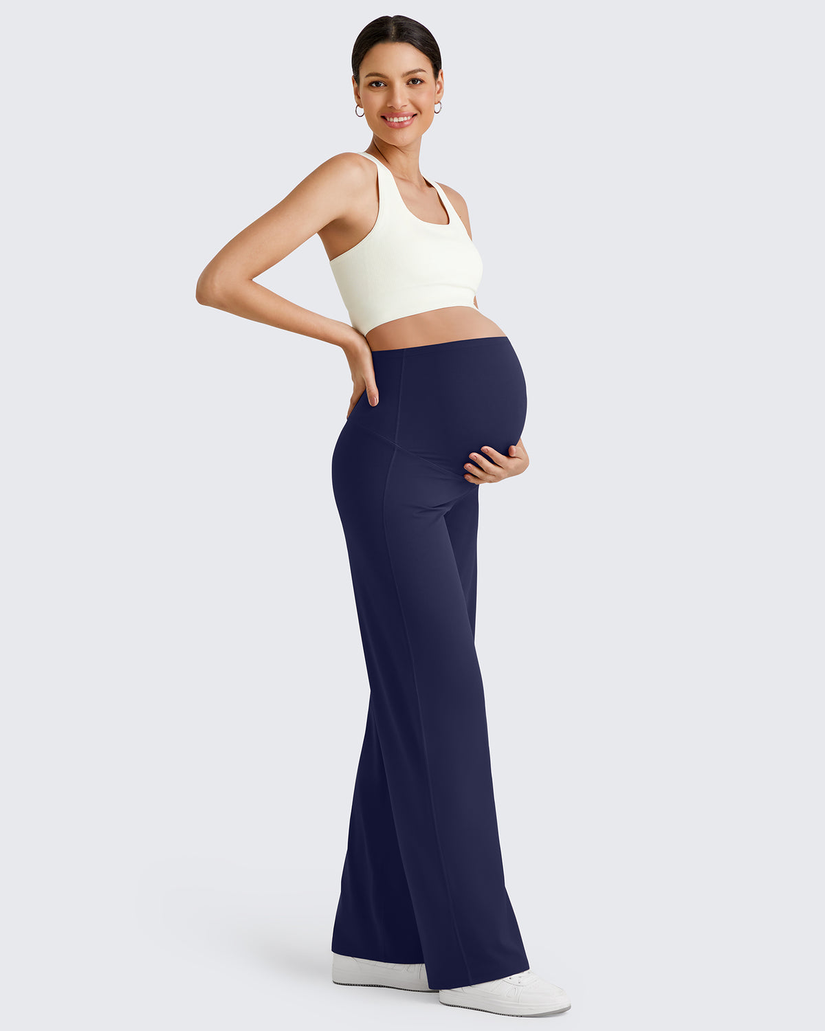 G4Free - BareFeel Maternity Wide Leg Dress Pants -GF24JY347FA-S-GF24JY348FA-S-GF24JY349FA-S-GF24JY347FB-M-GF24JY348FB-M