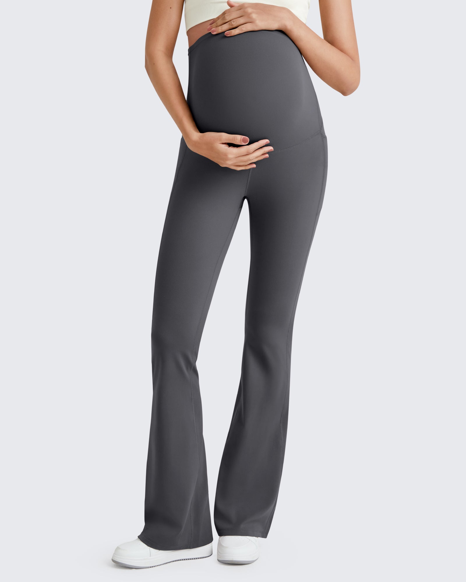 G4Free - BareFeel Pregnancy Dress Flare Leggings -GF25AY396GA-S