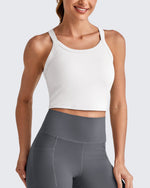 G4Free - BareFeel Racerback Cropped Sports Bra -GF25L448BA-S