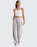 G4Free - BareFeel Racerback Cropped Sports Bra -GF25L448CA-S-GF25L448CB-M-GF25L448CC-L-GF25L448CD-XL-GF25L448CF-XS