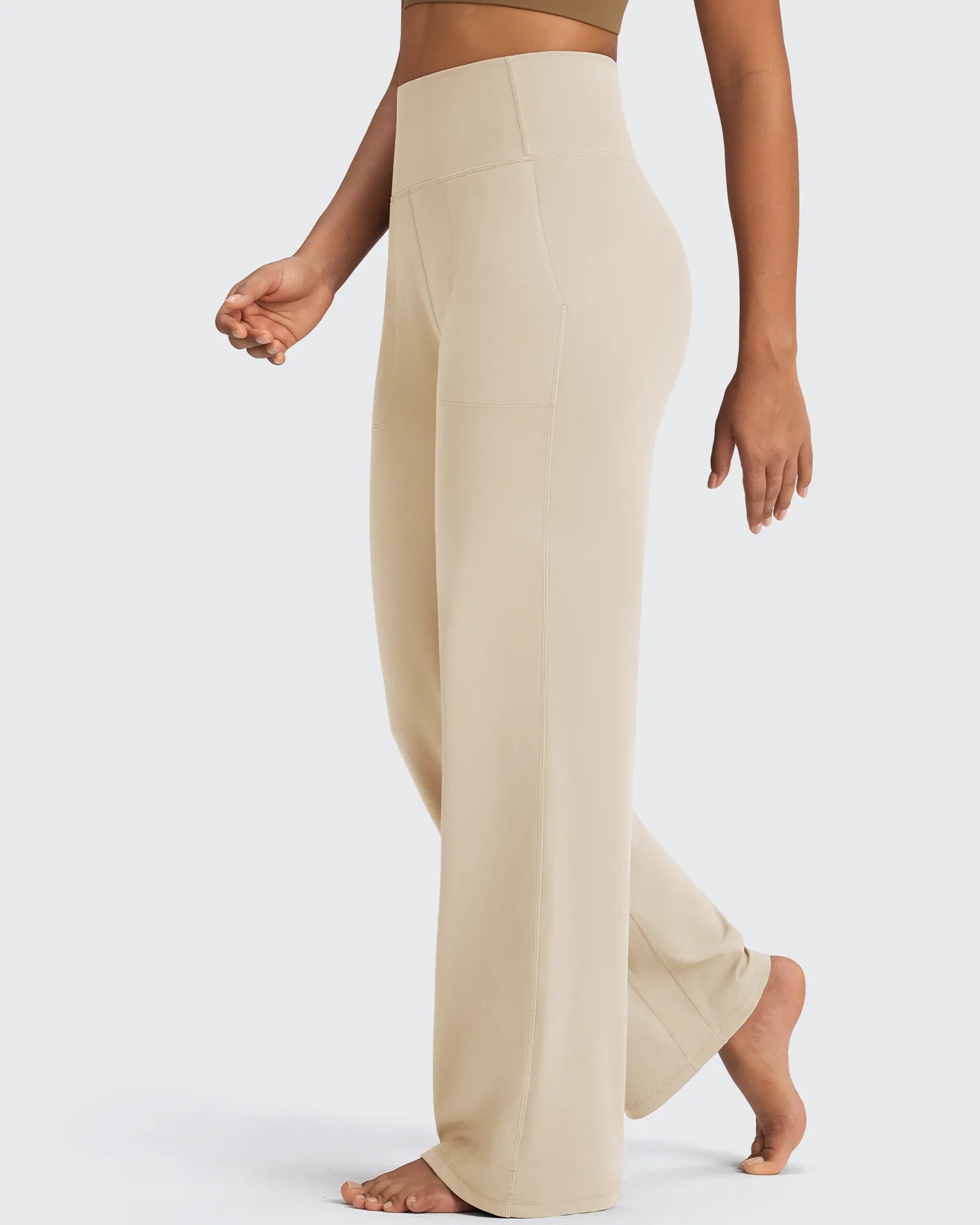 G4Free - BareFeel Seamless High-Waist Dressy Pants Petite -GF24J241BA-S-GF24J241BB-M-GF24J241BC-L-GF24J241BD-XL-GF24J241BE-XXL