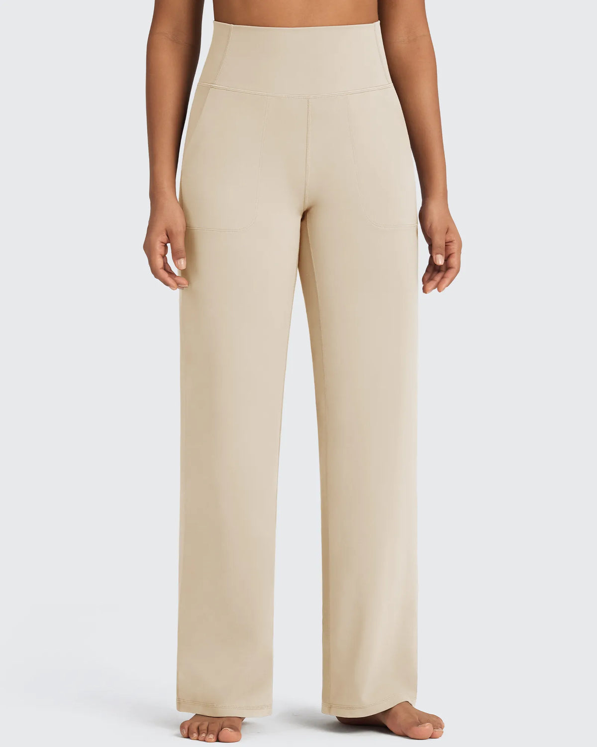 G4Free - BareFeel Seamless High-Waist Dressy Pants Petite -GF24J241BA-S-GF24J241BB-M-GF24J241BC-L-GF24J241BD-XL-GF24J241BE-XXL