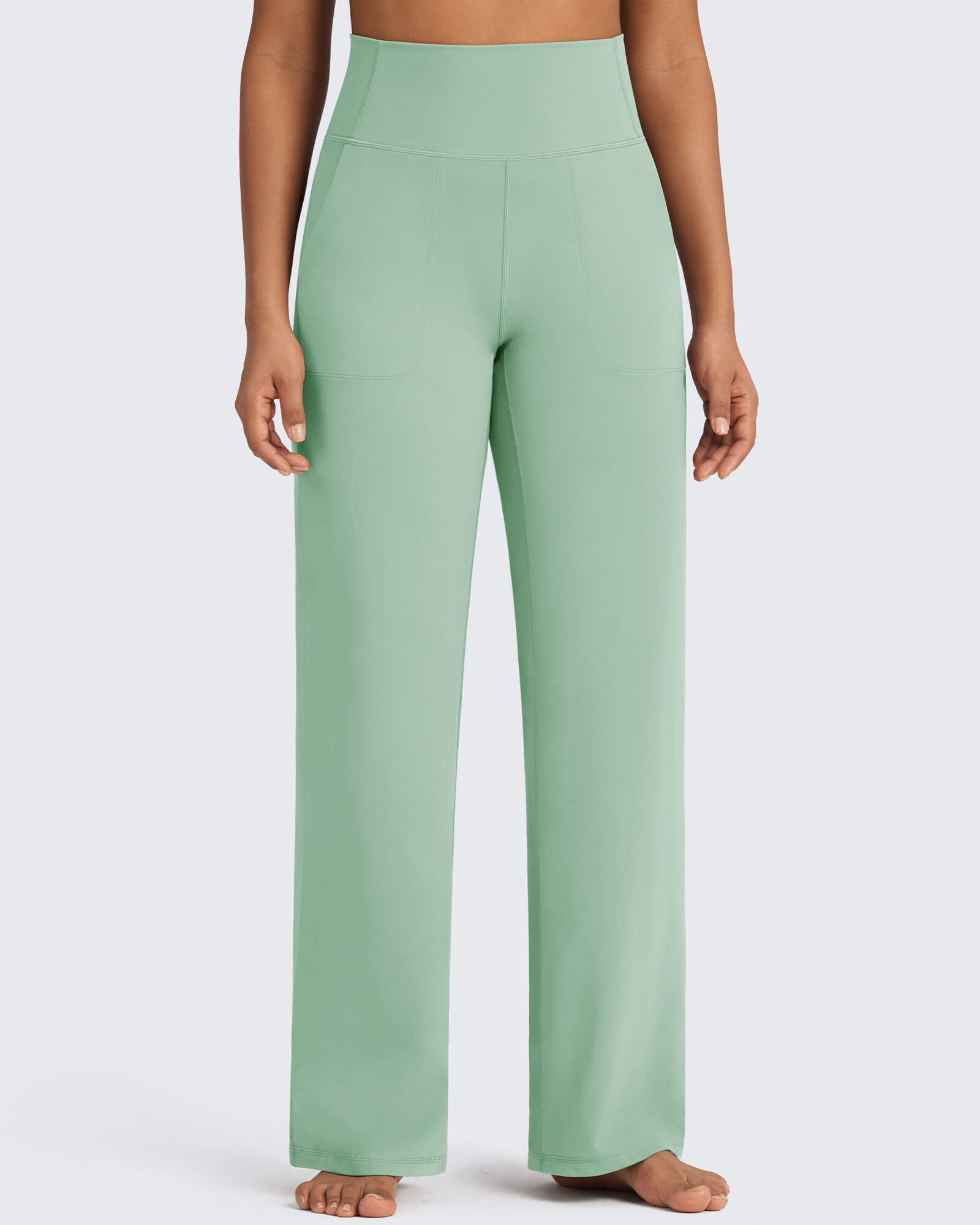 G4Free - BareFeel Seamless High-Waist Dressy Pants Petite -GF24J241BA-S-GF24J241BB-M-GF24J241BC-L-GF24J241BD-XL-GF24J241BE-XXL