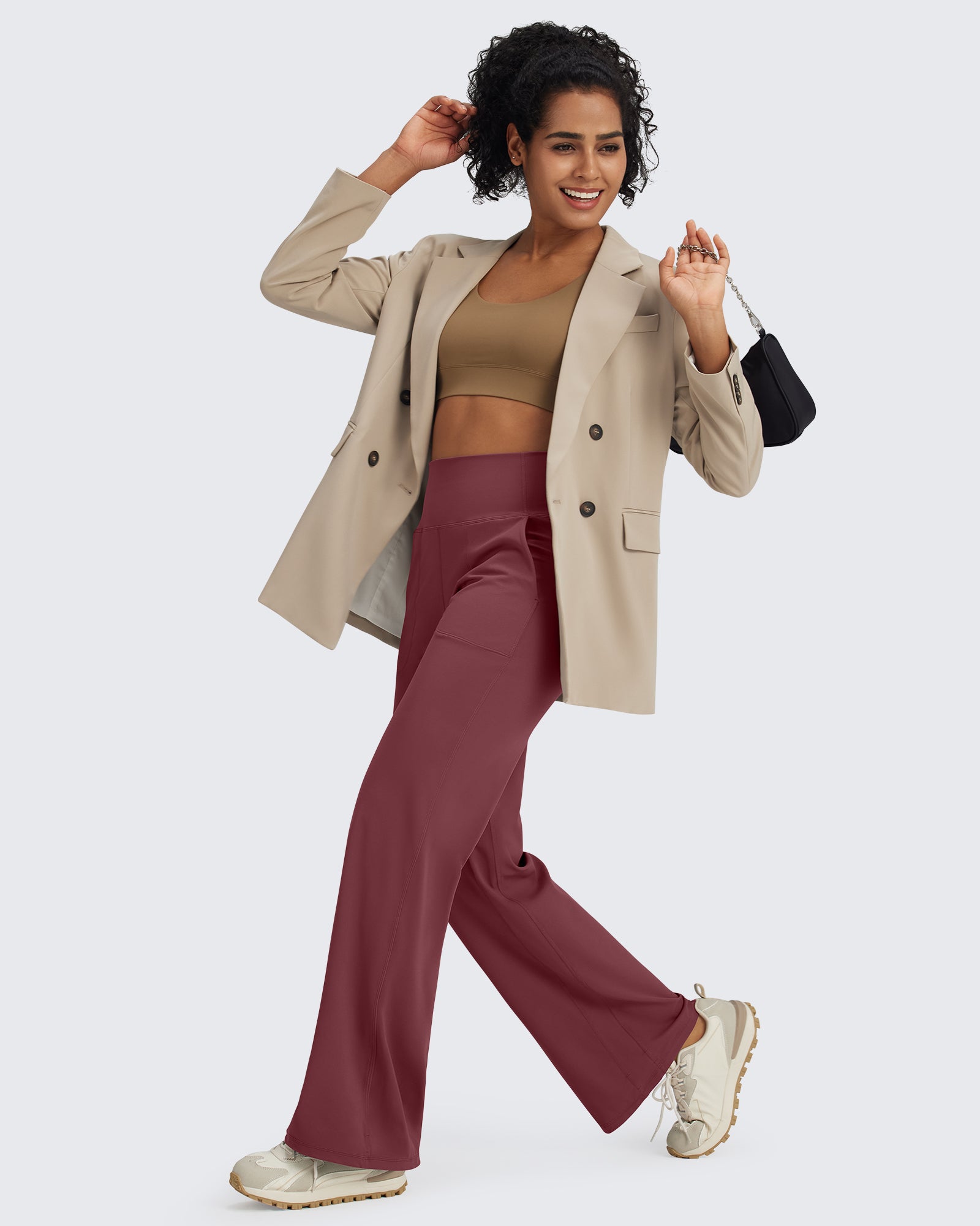 G4Free - BareFeel Seamless High-Waist Dressy Pants Regular -GF24J242AF-XS