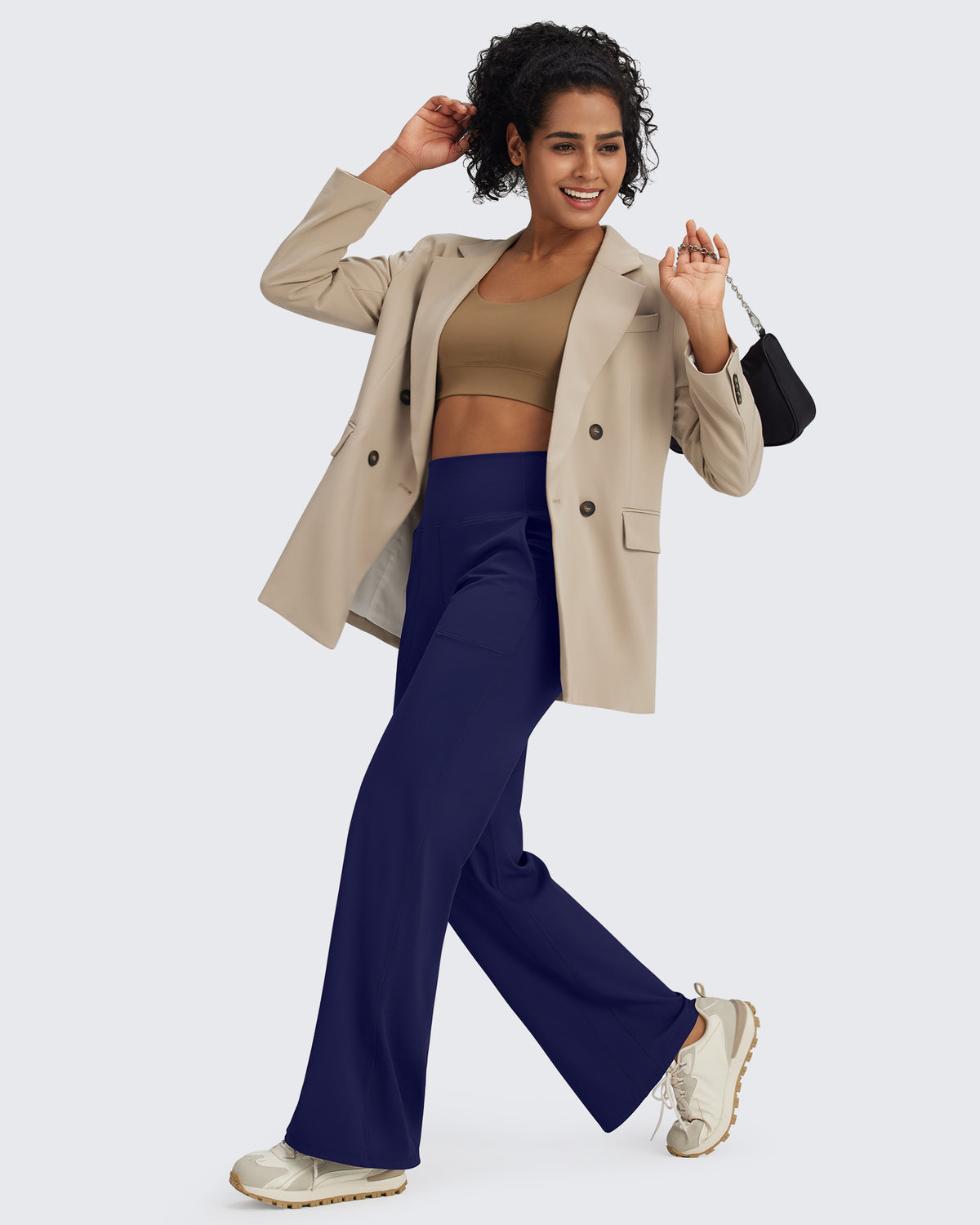 G4Free - BareFeel Seamless High-Waist Dressy Pants Regular -GF24J242AF-XS