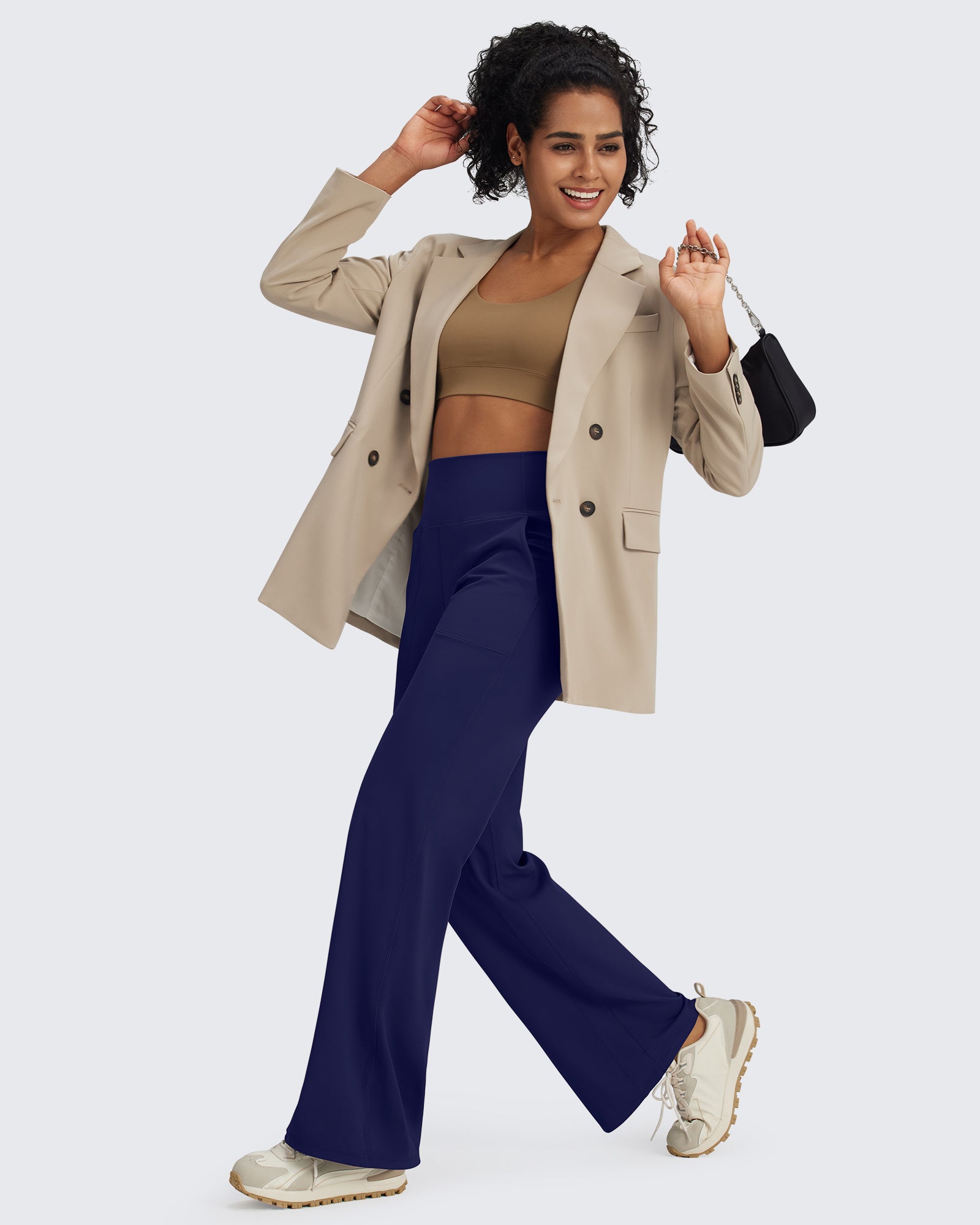 G4Free - BareFeel Seamless High-Waist Dressy Pants Regular -GF24J242AF-XS