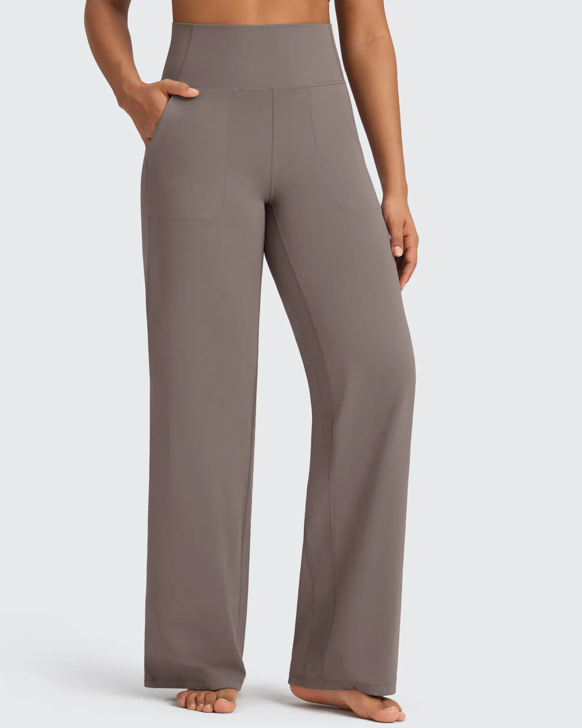 G4Free - BareFeel Seamless High-Waist Dressy Pants Tall -GF24J243AA-S-GF24J243AB-M-GF24J243AC-L-GF24J243AD-XL-GF24J243AE-XXL