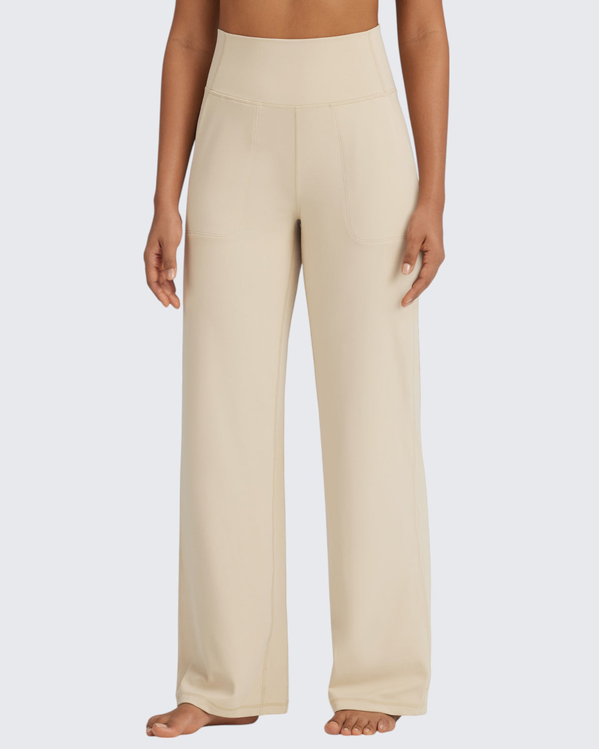 G4Free - BareFeel Seamless High-Waist Dressy Pants Tall -GF24J243BA-S