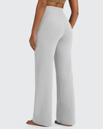 G4Free - BareFeel Seamless High-Waist Dressy Wide Leg Pants -GF24J241IA-S
